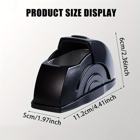 Car Ashtray with Lid, Smokeless Car Ashtray with Stainless Steel Liner, Portable Auto Ashtray for Cup Holder or Door, Universal Fit, Black in Kuwait