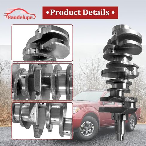 12200-EA200 Crankshaft Compatible with Nissan Frontier NV1500/NV2500/NV3500 Pathfinder Xterra VQ40DE V6 4.0L 92mm 2005-2021 12200-9BF0A in Kuwait