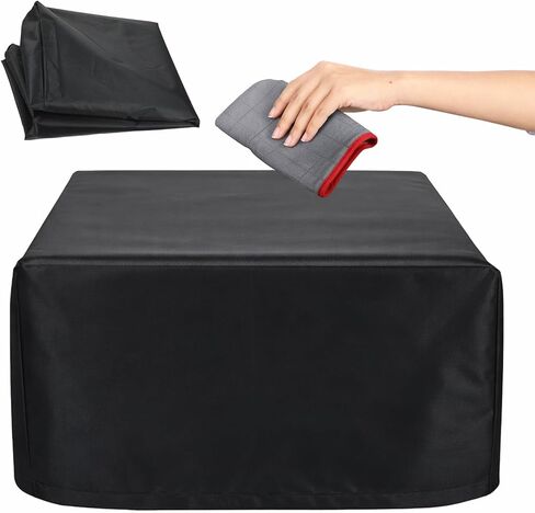 Printer Dust Cover - Universal Black Printer Cover with Drawstring and Storage Bag for Most Printers, Anti-Static Waterproof in Kuwait