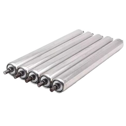 1 قطعة قطر Ø25mm 38mm الفولاذ المقاوم للصدأ الثقيلة خط تجميع بكرات ناقلة 100 مم إلى 500 مم بكرات ناقلة طويلة (25 مم × 500 مم) in Kuwait