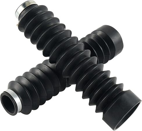 زوج من غطاء الشوكة الأمامي، واقي أحذية Gators مناسب لـ Yamaha TTR-125 00-17 مناسب لـ CRF125F14-16 CRF100F 04-13 XR100R 14-16 (اللون: أسود) in Kuwait
