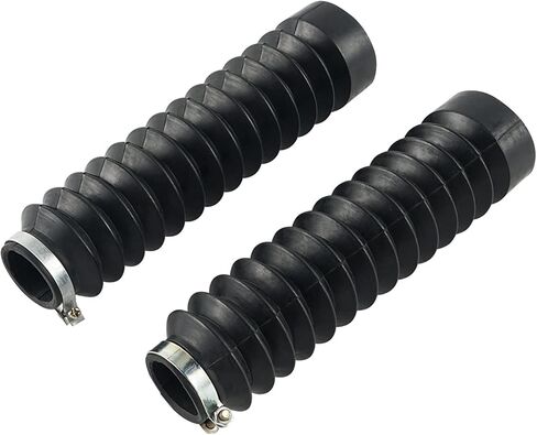 زوج من غطاء الشوكة الأمامي، واقي أحذية Gators مناسب لـ Yamaha TTR-125 00-17 مناسب لـ CRF125F14-16 CRF100F 04-13 XR100R 14-16 (اللون: أسود) in Kuwait