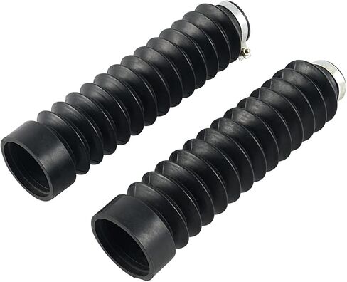 زوج من غطاء الشوكة الأمامي، واقي أحذية Gators مناسب لـ Yamaha TTR-125 00-17 مناسب لـ CRF125F14-16 CRF100F 04-13 XR100R 14-16 (اللون: أسود) in Kuwait