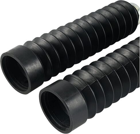 زوج من غطاء الشوكة الأمامي، واقي أحذية Gators مناسب لـ Yamaha TTR-125 00-17 مناسب لـ CRF125F14-16 CRF100F 04-13 XR100R 14-16 (اللون: أسود) in Kuwait