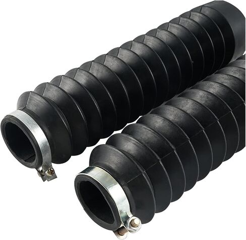 زوج من غطاء الشوكة الأمامي، واقي أحذية Gators مناسب لـ Yamaha TTR-125 00-17 مناسب لـ CRF125F14-16 CRF100F 04-13 XR100R 14-16 (اللون: أسود) in Kuwait