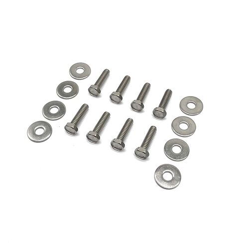 Region Offroad Fuel Pump Sending Unit Bolts Compatible with Jeep Wrangler YJ 1987-1995 - Stainless in Kuwait