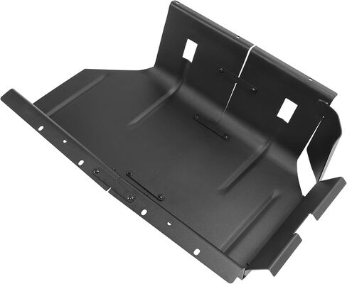 لوحة انزلاقية لخزان الوقود من ALMULOO متوافقة مع 1987 1988 1989 1990 1991 1992 1993 1994 1995 Jeep Wrangler YJ مع خزان غاز 15 20 جالون أسود غير لامع in Kuwait