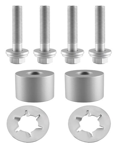 Skid Plate Mounting Hardware Kit Fit for Toyota 4Runner 2014-2024 FJ Cruiser 2009-2014 Replace PT93800140AA, Underbody Protection Bolt Set in Kuwait