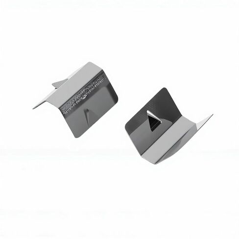 Aramox 12PCS Sunroof Wind Deflector Window Visors Rain Guards Stainless Steel Replacement for Heko G3 Sned Windshield Wind Rain Deflector Channel Clips Set in Kuwait