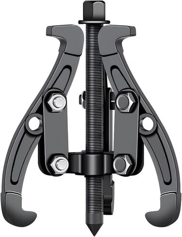 3 Jaw Car Inner Bearing Puller, 8 Inch Vehicle Gear Bearing Flywheel Pulley Removal Tool with Reversible Jaws, Automotive Pilot Gear Extractor, Universal for SUV RV Motorcycle in Kuwait
