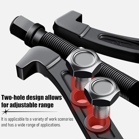 3 Jaw Car Inner Bearing Puller, 8 Inch Vehicle Gear Bearing Flywheel Pulley Removal Tool with Reversible Jaws, Automotive Pilot Gear Extractor, Universal for SUV RV Motorcycle in Kuwait