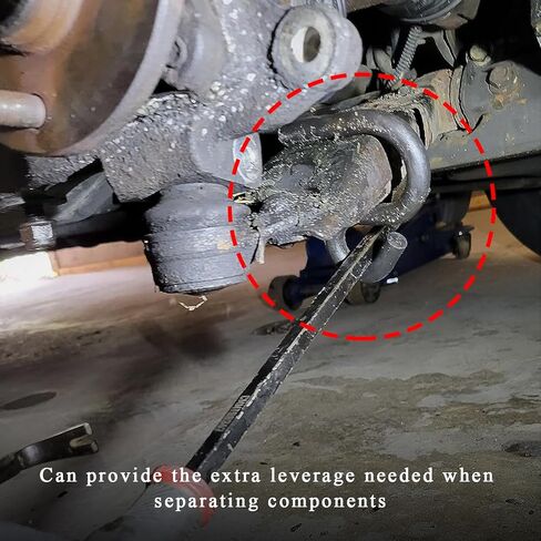 6007 Lower Control Arm Prying Tool, Suspension Specialty Bushing Tool for 7/8 Inches Diameter Pry Bar, Ball Joint Press Separator Installation Remover Control Arm Prying Bar in Kuwait