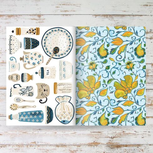 Daphne's Diary Scrapbook III | 50 Pages with 100 Beautiful Designs | Vintage Scrapbooking Kit with Designed Paper & Craft Supplies | Perfect for Self-Care, Junk Journaling, and Creative Projects in Kuwait