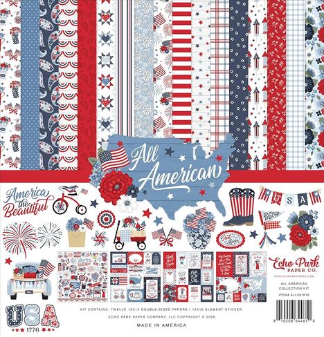 Echo Park Paper All American Collection Kit in Kuwait