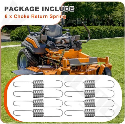 8 Pcs 92145-1812 Choke Return Spring Compatible with Kawasaki FR FS FX 651V 691V 730V, Replace 92145-7058 in Kuwait