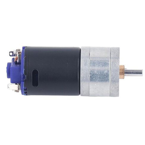 DC 12V Gear Motor High Electric Micro Speed Reduction Geared Motor Eccentric Output Shaft 37mm Diameter with All Metal Gear (200RPM) in Kuwait