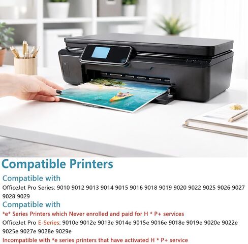 962XL Ink Cartridges Combo Pack Replacement for HP 962 XL 4Packs to use with 9015e 9010 9015 9025e 9020 9018e 9018 9025 9012e 9010e 9012 9020e 9019 Printer with V16.4.1 Chip(Cyan Magenta Yellow Black) in Kuwait