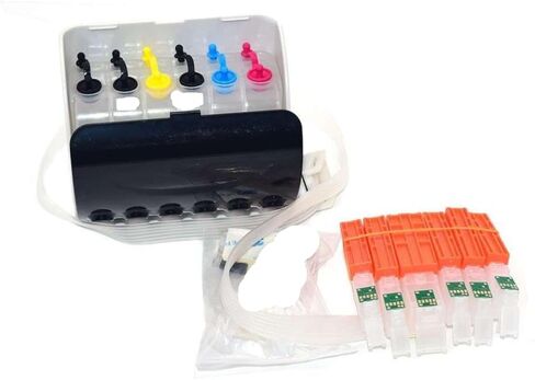 CISS Ink System with Auto Reset Chips Compatible with MG5450 MG5550 MG6450 IP7250 MX925 MX725 IX6850 PGI-550 CLI-551(5colors) in Saudi Arabia