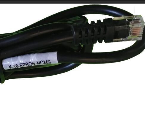 كابل Kick متوافق مع منفذ DK لطابعات الإيصالات من EPSON - ذكر RJ12 ذو 6 دبابيس in Kuwait