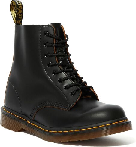 Dr. Martens Original 10 Eye Boot,Black Smooth,7 UK (US Men's 8 M/Women's 9 M) in Saudi Arabia