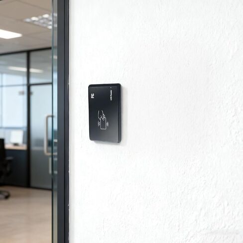 قارئ بطاقات M1، قارئ/كاتب 13.56 ميجا هرتز، توصيل وتشغيل USB، 4.3 × 3.1 × 1.2 بوصة in Kuwait