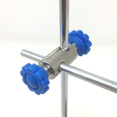 Operitacx Portable Mini Laboratory Iron Stand 30cm High with Cross Clamp Holder for Chemistry Experiments, Laboratory Grade Metalware for Scientific Use Assorted style in Kuwait