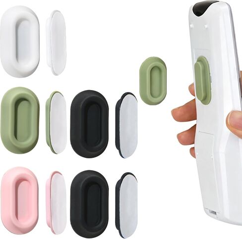 Remote Control Holder Wall Mount, 5 Pcs Drill-Free Magnetic Remote Control Holder for TV Fan Air Conditioner Remotes RV Storage and Organization (Multicolored) in Kuwait