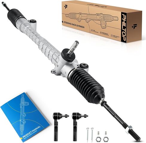 PHILTOP Hydraulic Power Steering Rack & Pinion Kit for 2004-2010 Sienna, with Outer Tie Rod Ends, Replace# 26-2619 in Saudi Arabia