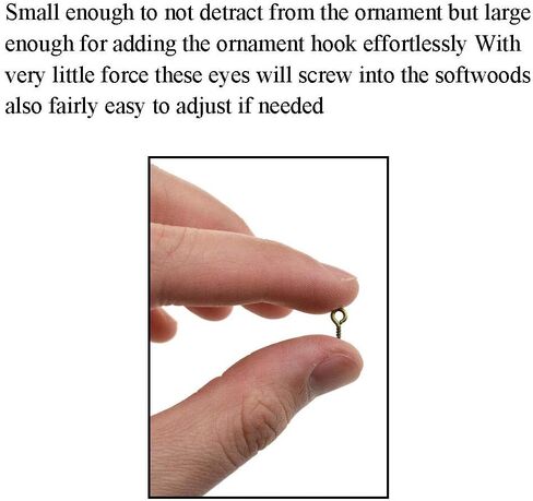 Binzzo 3/8 Inch Small Screw Eyes Solidly Closed Eyelet Threads Hold Tight Hand Twisting Cup Hooks Eyebolt Quality Aolly Antique Brass 200 Pieces for Christmas Ornaments Jewelry Making Bead Crafts in Kuwait