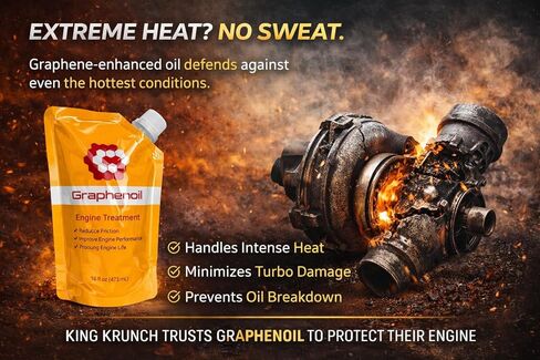 Graphene Engine Treatment – Friction Modifier, Wear Protection, Heat Reduction – High Performance Lubrication (16 oz) in Kuwait