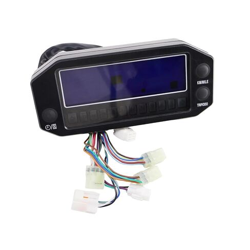 لوحة عداد السرعة الرقمية EFI من JGMOTO لجهاز Hisun MSU HS500UTV HS700UTV YS700 & Massimo 500 700 UTV - مقياس متعدد الوظائف، السرعة، الأميال، مستوى الوقود، مقاوم للماء، سهل التركيب بنفسك in Kuwait