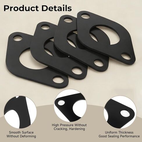 1-1/2 Inch Pump Flange Gasket Set of 4 Compatible with Taco Select 003 005 007 008 009 0010 0011 0012 0013 0014 and Select 2400 Circulator Pumps in Kuwait