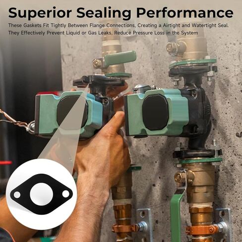 1-1/2 Inch Pump Flange Gasket Set of 4 Compatible with Taco Select 003 005 007 008 009 0010 0011 0012 0013 0014 and Select 2400 Circulator Pumps in Kuwait