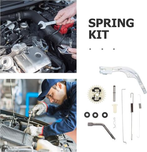 Toyvian Governor Gear Assembly and Engine Speed Regulation Set for 5.5-7.5hp Gasoline Generators, Wear Resistant Throttle Spring and Governor Linkage Repair Set Compatible with Honda Gx140 in Kuwait