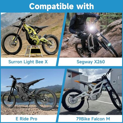 EOPOAYI استبدال مجموعة أدوات تسخير الأسلاك الرئيسية الكاملة لـ Surron Light Bee X S LBX الدراجة الترابية الكهربائية، مجموعة تسخير الأسلاك لـ Sur Ron L1E Ebike Segway X160 X260 E Ride Pro SS E أجزاء الدراجة in Kuwait
