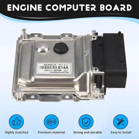 Engine Control Unit ECU Computer Board for Hyundai 39117-2B700, for ME17.9.11 E14A, Brand New in Kuwait