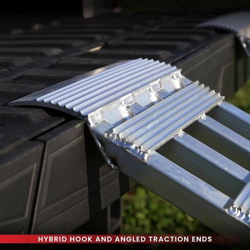 GEN-Y HITCH منحدرات ATV من الألومنيوم خفيفة الوزن، 1 قدم × 7 قدم 10 بوصة، سعة 750 رطلًا لكل منحدر، 46 رطلاً in Kuwait