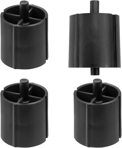 4 PCS Core Replacement Tape Holder Accessories, Universal Tape Dispenser Core for 1 Inch Spindle Office Desktop Tape Dispensers, Black Desktop Tape Hub Replacement for Home Office in Kuwait
