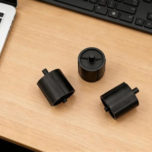 4 PCS Core Replacement Tape Holder Accessories, Universal Tape Dispenser Core for 1 Inch Spindle Office Desktop Tape Dispensers, Black Desktop Tape Hub Replacement for Home Office in Kuwait