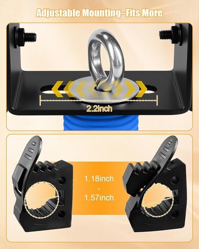 Upgraded UTV Tool Hooks Rack with Transfer Tank Mount Fit for Polaris Ranger General, Dual Tool Hooks Bed Mount Holder for Shovel Axe Rakes Farm, Heavy-Duty Steel in Kuwait