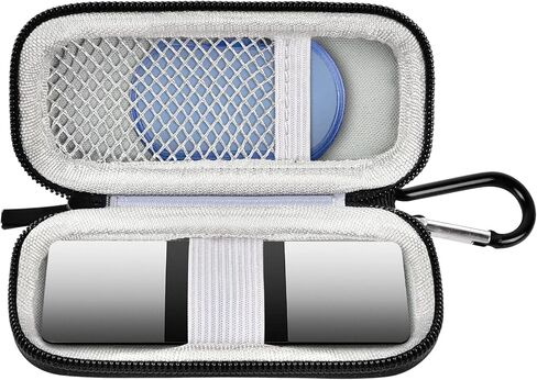 حافظة مراقبة معدل ضربات القلب متوافقة مع AliveCor Kardia Mobile ECG الشخصي/لـ AliveCor KardiaMobile 6L للهواتف الذكية Apple Android، جهاز تخزين صغير محمول لمعدل ضربات القلب - صندوق حمل فقط in Saudi Arabia
