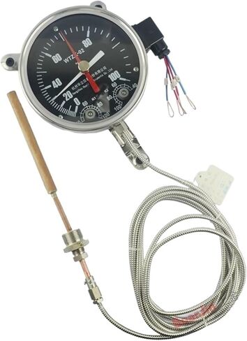WTZK-02 Thermometer Controller Oil Temperature Gauge BWY Stainless Steel Cover Blue Mountain in Kuwait