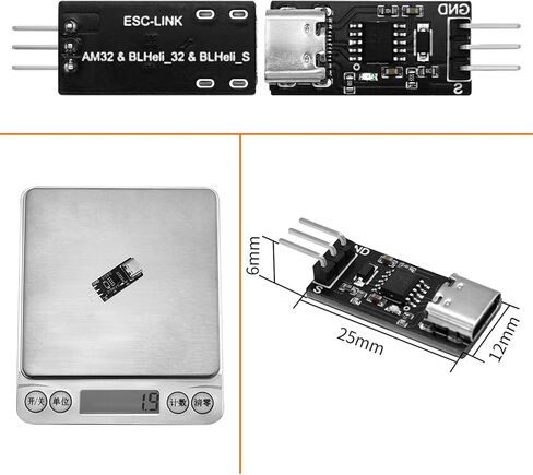 SEQURE ESC-Link متوافق مع أداة تكوين معلمة مبرمج AM32/BLHeli_32 ESC in Kuwait