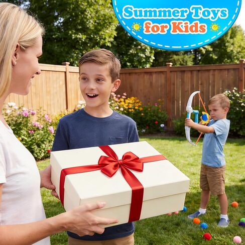 Water Balloon Launcher Slingshots for Kids with 12 Pcs Reusable Water Balloons Pool Toys for 3-10 Years Old Boys & Girls Outdoor Backyard Water Games Beach Toy in Kuwait