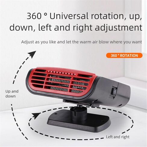 Vehicle Heating Cooling Fan Windshield Defogger Demister Defroster Car Heater Adhesive Electric Heater Cooling Fan Windshield Demist in Kuwait