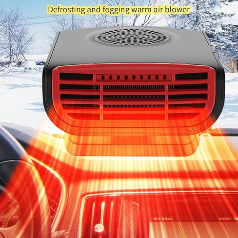 Vehicle Heating Cooling Fan Windshield Defogger Demister Defroster Car Heater Adhesive Electric Heater Cooling Fan Windshield Demist in Kuwait