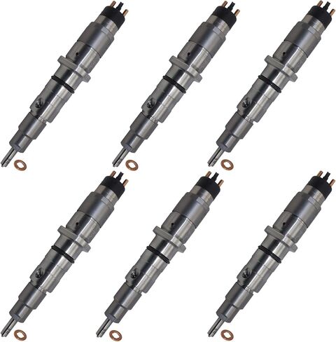 LYCPART6PCS حقن الوقود FIB1025CR لشركة هيونداي R320LC-7A R320LC-9 R350LC-9 R360LC-7A R380LC-9 R380LC-9DM R380LC-9MH R430LC-9 حفارة زاحفة in Kuwait