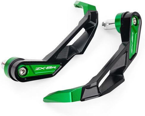 CNC Brake Clutch Lever Guards Fits for Kawasaki Ninja ZX6R 2019 20202 2021 2022 2023 2024 2025 2026, Bar End Handguard Protector for Ninja ZX-6R 636 ZX636 Accessories (Black) in Saudi Arabia