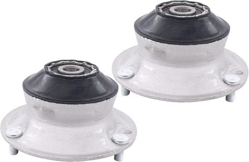 NewYall Front Driver and Passenger Side Upper Suspension Strut Mounts for BMW 128i 135i 320i 323i 325Ci 325i 325xi 328i 330Ci 330i 330xi 335d 335i 335is 525i 528i 530i 535i 550i 650i X1 X3 in Kuwait