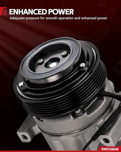 Torchbeam 158325 Air Conditioning AC Compressor Clutch Kit Compatible with Tundra 2015-2021, Tundra 2007-2014 5.7L, Tundra 2010-2014 4.6L, Replace 471-1016, 158325 in Kuwait